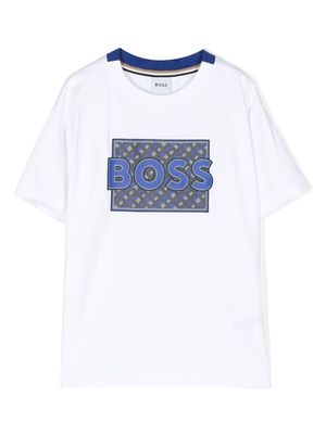 BOSS Kidswear short-sleeve T-shirt - White