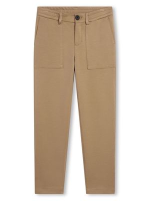 BOSS Kidswear slim-cut suit trousers - Neutrals