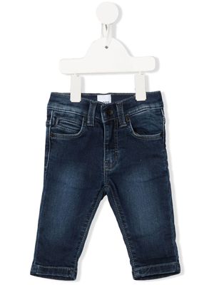 BOSS Kidswear straight-leg denim jeans - Blue