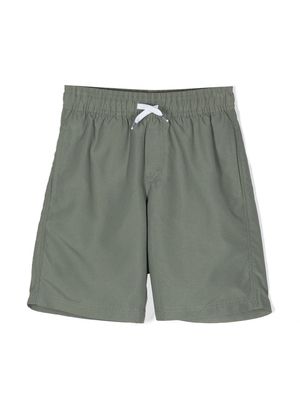 BOSS Kidswear straight-leg swim shorts - Green