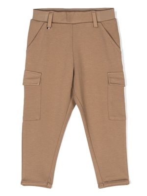 BOSS Kidswear stretch-design trousers - Neutrals