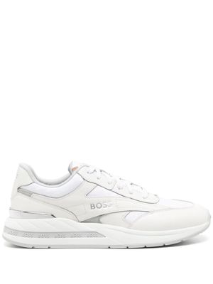 BOSS Kurt Runner leather sneakers - White