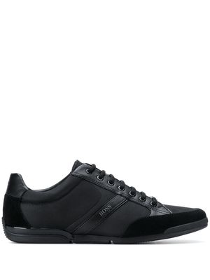 BOSS lace-up sneakers - Black