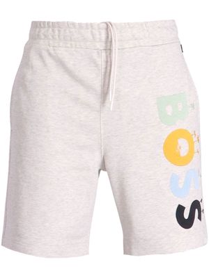 BOSS Lamson logo-embroidered track shorts - 104