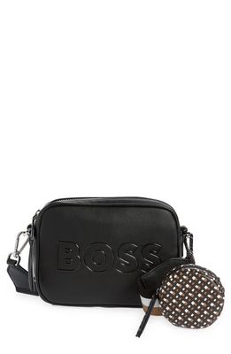 BOSS Large Addison Crossbody Bag in Black