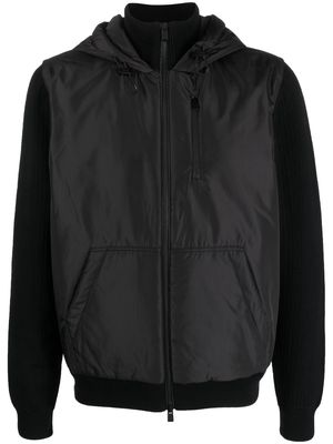 BOSS lightweight hooded jacket - Black