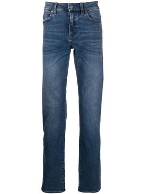 BOSS logo-patch denim jeans - Blue