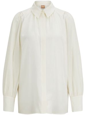 BOSS long-sleeve shirt - Neutrals