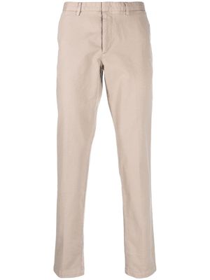 BOSS low-rise chino trousers - Neutrals