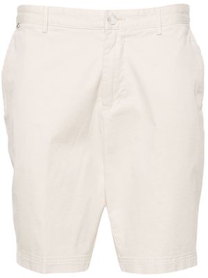 BOSS mid-rise cotton chino shorts - Neutrals