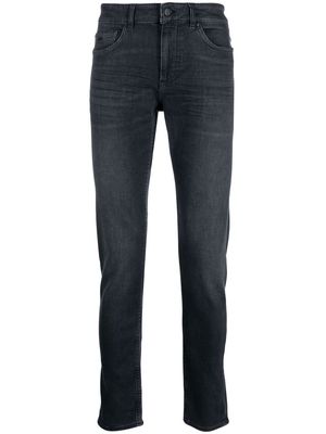 BOSS mid-rise slim-fit jeans - Grey
