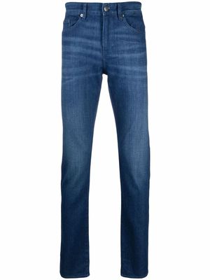 BOSS mid-rise straight jeans - Blue