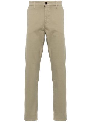 BOSS mid-waist tapered trousers - Green
