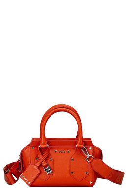 BOSS Mini Ivy Leather Crossbody Bag in Bright Orange