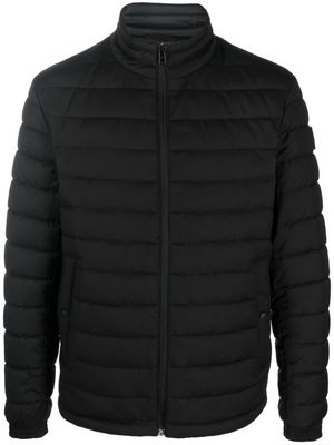 BOSS mock-neck puffer jacket - Black