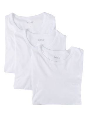 BOSS pack-of-three crew-neck T-shirts - White