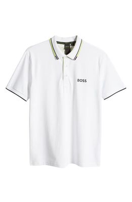 BOSS Paddy Pro Golf Polo in White