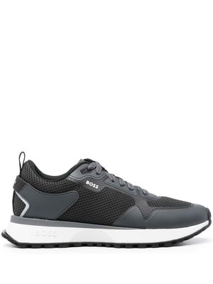 BOSS panelled mesh sneakers - Grey