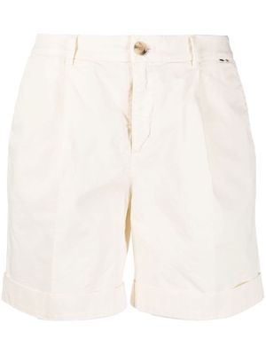 BOSS pleat-detail tailored shorts - Neutrals