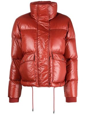 BOSS quilted puffer jacket - Red