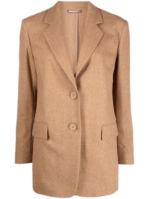 BOSS relaxed tailored blazer - Brown