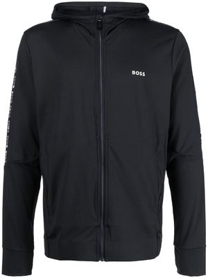 BOSS Sicon gym hoodie - Blue