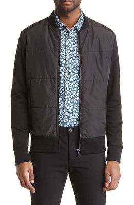 BOSS Skiles Quilted Jacket in Black