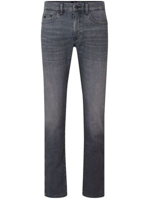 BOSS skinny-fit stonewashed jeans - Grey