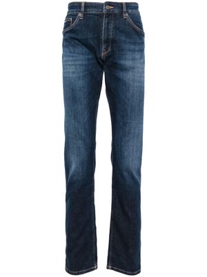 BOSS slim-fit cotton-blend jeans - Blue