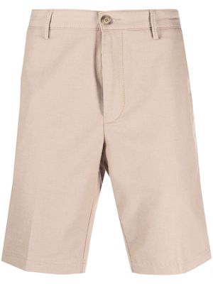 BOSS stretch-cotton chino shorts - Neutrals