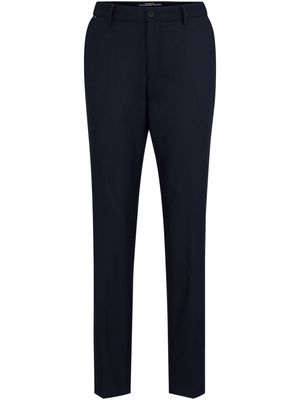 BOSS tailored slim-cut trousers - Blue