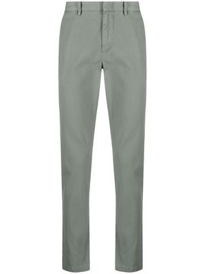 BOSS tapered chino trousers - Green