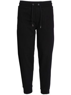BOSS tapered cotton-blend track pants - Black