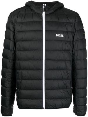 BOSS Thor hooded puffer jacket - Black
