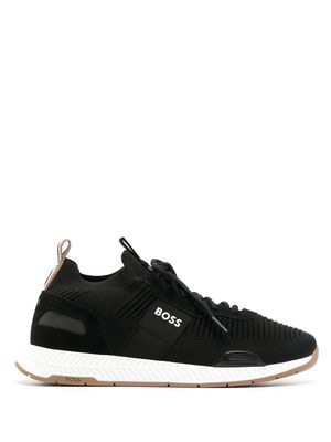 BOSS Titanium Run sneakers - Black