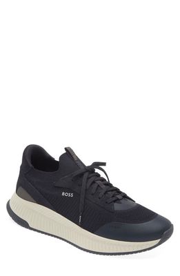 BOSS TTNM Evo Slon KNSD Sneaker in Dark Blue