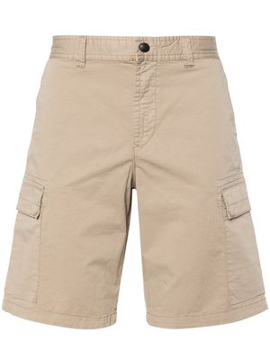 BOSS twill cargo shorts - Neutrals