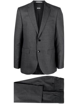 BOSS two-piece single-breasted suit - Grey