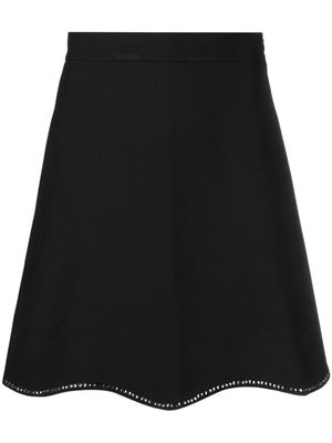 BOSS Varewa high-waisted mini skirt - Black