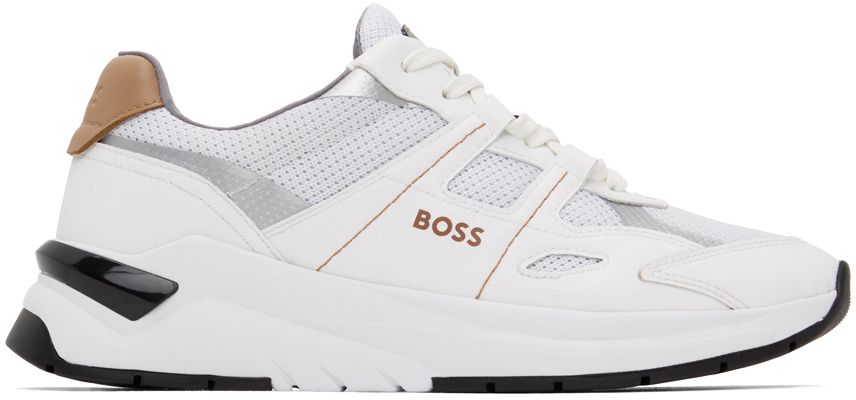 Boss White Skylar Sneakers