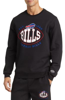BOSS x NFL Crewneck Sweatshirt in Buffalo Bills Black