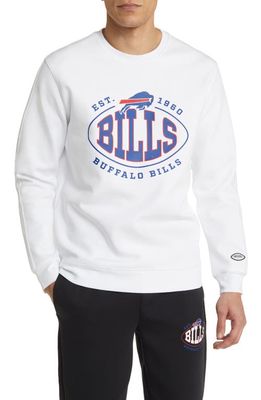 BOSS x NFL Crewneck Sweatshirt in Buffalo Bills White