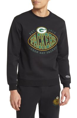 BOSS x NFL Crewneck Sweatshirt in Green Bay Packers Black