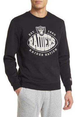 BOSS x NFL Crewneck Sweatshirt in Las Vegas Raiders Black