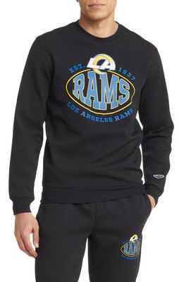 BOSS x NFL Crewneck Sweatshirt in Los Angeles Rams Black