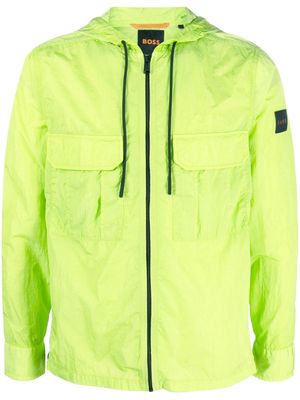 BOSS zip-up lightweight jacket - Green