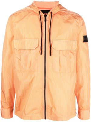 BOSS zip-up lightweight jacket - Orange