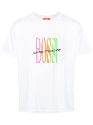 Bossi Sportswear logo-print cotton T-shirt - Multicolour