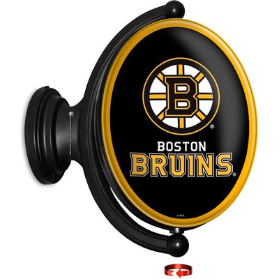 Boston Bruins 23'' x 21'' Illuminated Rotating Wall Sign