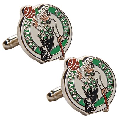 Boston Celtics Leprechaun Cufflinks